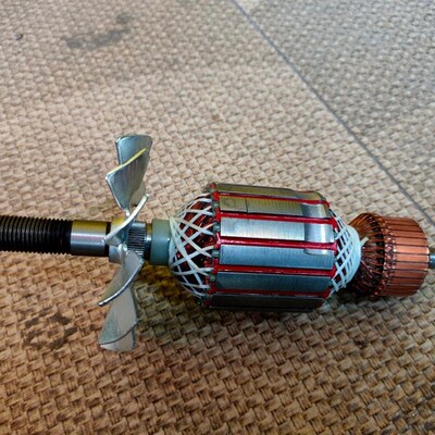 小固哥锯铝机转子配5225/5125转子电机弘正9255A/92557/汉达2551