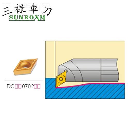 台湾三禄内径合金内冷抗C震刀杆E1E12P-SDU2P-SDR 16UR-SDUCCR07