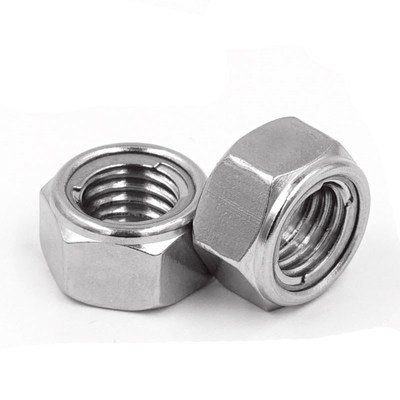 光泽镀锌U型外六角钢片锁紧螺母 UNUTZ4 5 6 8 10 12 14 16 18 20