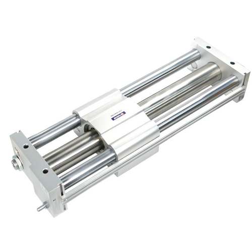 TACQ薄型气缸12三轴三杆带导杆16/20/25/32/40/50/63/80X10X15X75