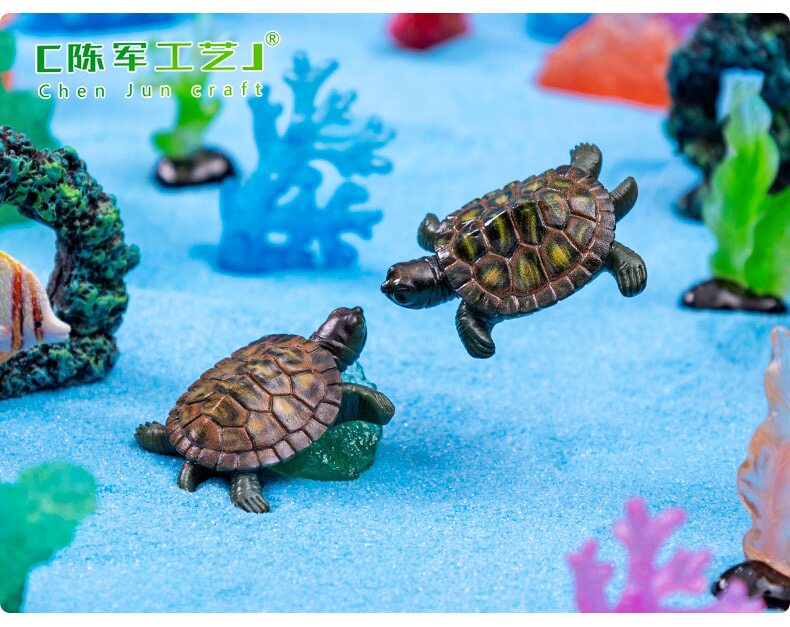 微景观仿真小乌龟摆件原创新品园造景/装饰
