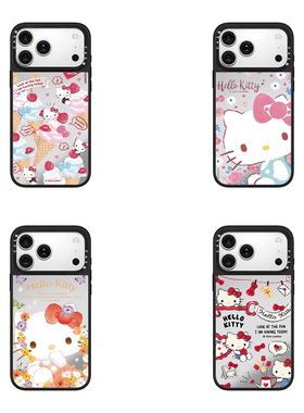 CALG鲜花Hell Kitty凯蒂猫适用苹果手机壳iphone13 14 15 16 17promax新款外壳高级感小众磁吸2025网红爆款
