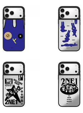 CALG联名2NE1女团适用苹果手机壳iphone11 12 13 14 15 16 17promax新款外壳高级感小众磁吸2025网红爆款