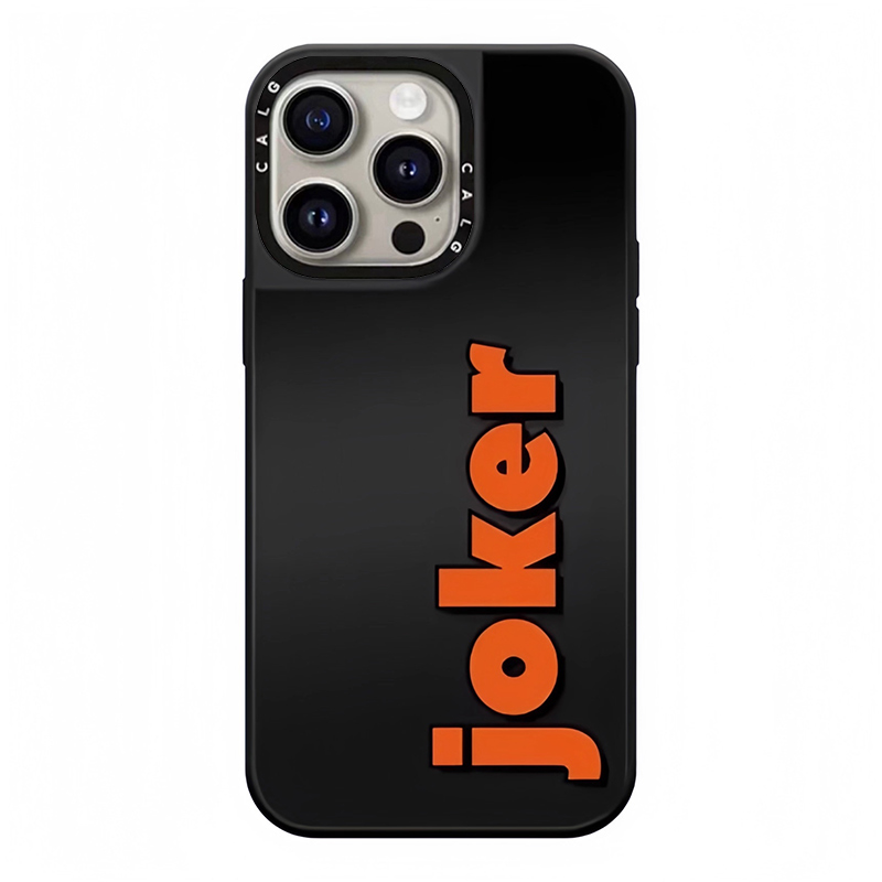 CALG薛之谦同款 joker适用苹果手机壳iphone12 13 14 15 16 17promax新款外壳高级感小众磁吸2025网红爆款