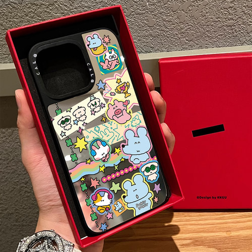 CALG顺顺鼠Sukeydokey适用苹果手机壳iphone11 12 13 14 15 16 17promax新款外壳高级感小众磁吸2025网红爆款