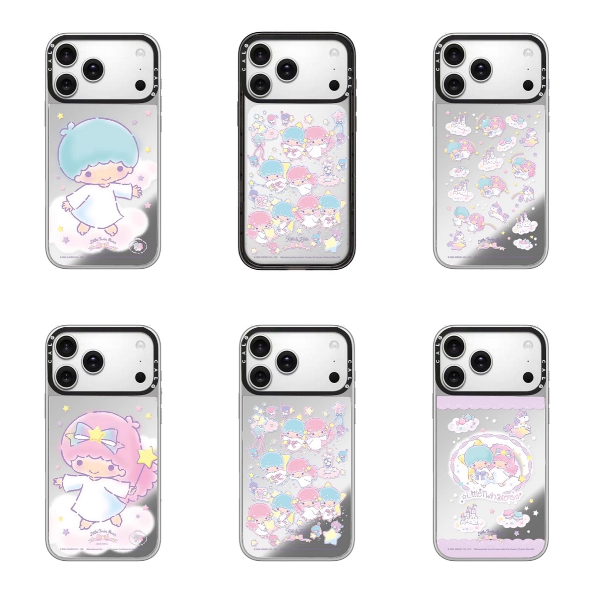 CALG双子星Kiki和Lala适用苹果手机壳iphone11 12 13 14 15 16 17promax新款外壳高级感小众磁吸2025网红爆款