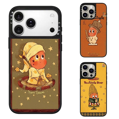 CALG星星人骑木马适用苹果手机壳iphone11 12 13 14 15 16 17promax新款外壳高级感小众磁吸2025网红爆款