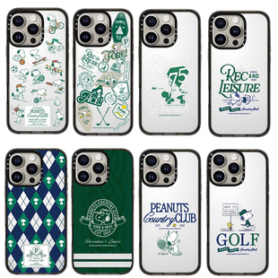 CALG联名PEANUTS史努比适用苹果手机壳iphone12 13 14 15 16 17promax新款外壳高级感小众磁吸2025网红爆款