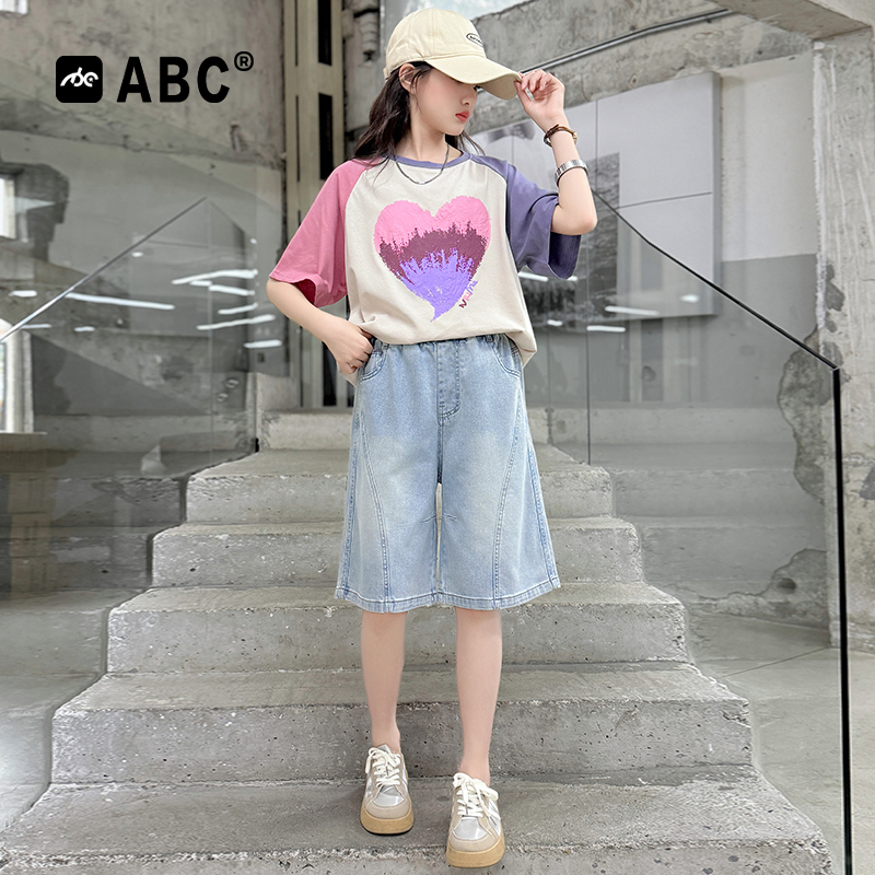 女童夏季套装2025新款