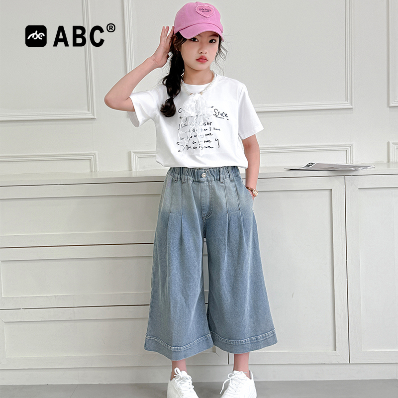 女童夏季套装2025新款