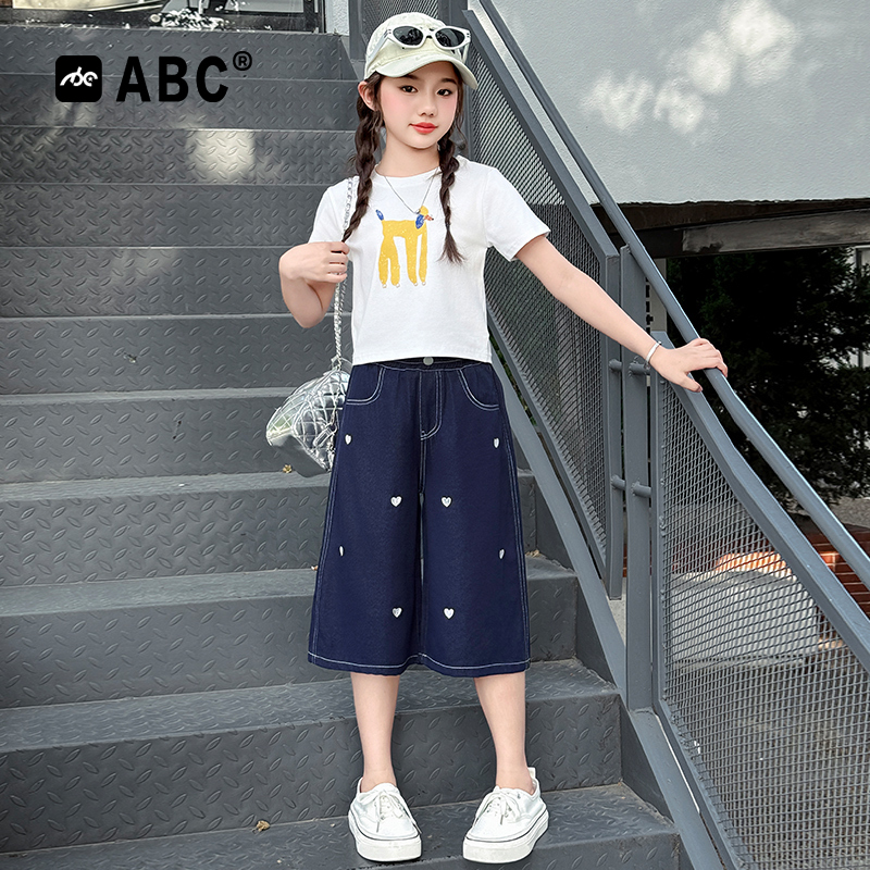 女童夏季套装2025新款