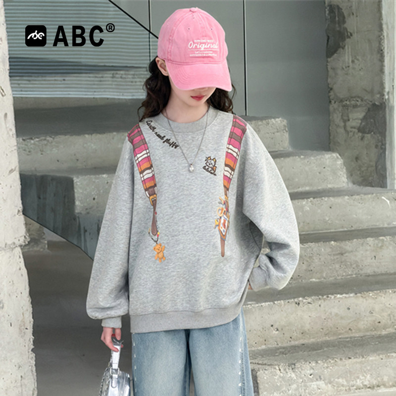 ABC女童春秋卫衣中大童打底衫