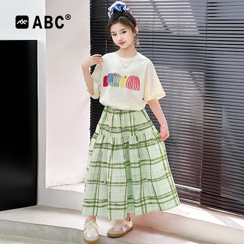 女童夏季套装2025新款