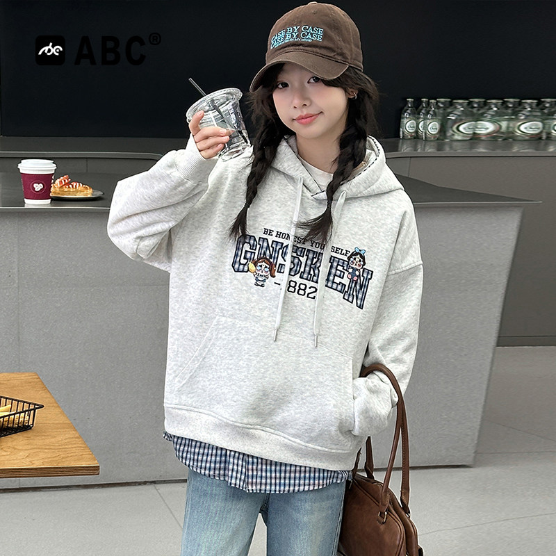 ABC女童休闲卫衣中大童打底衫