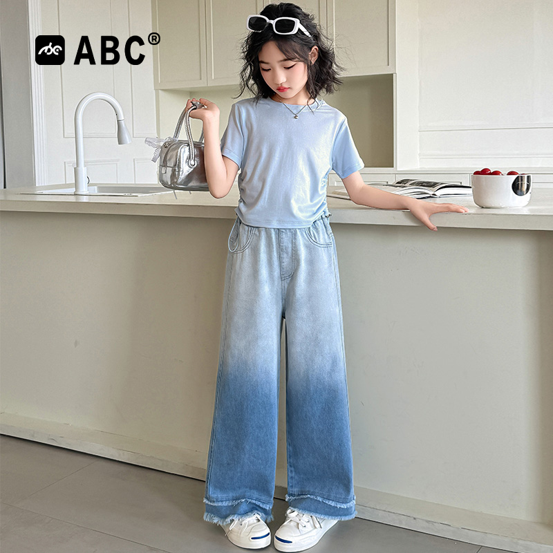 女童夏季套装2025新款