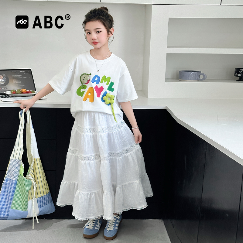 女童夏季套装2025新款