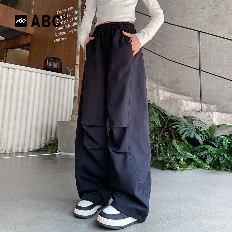 ABC女童春秋裤子2025新款女孩时