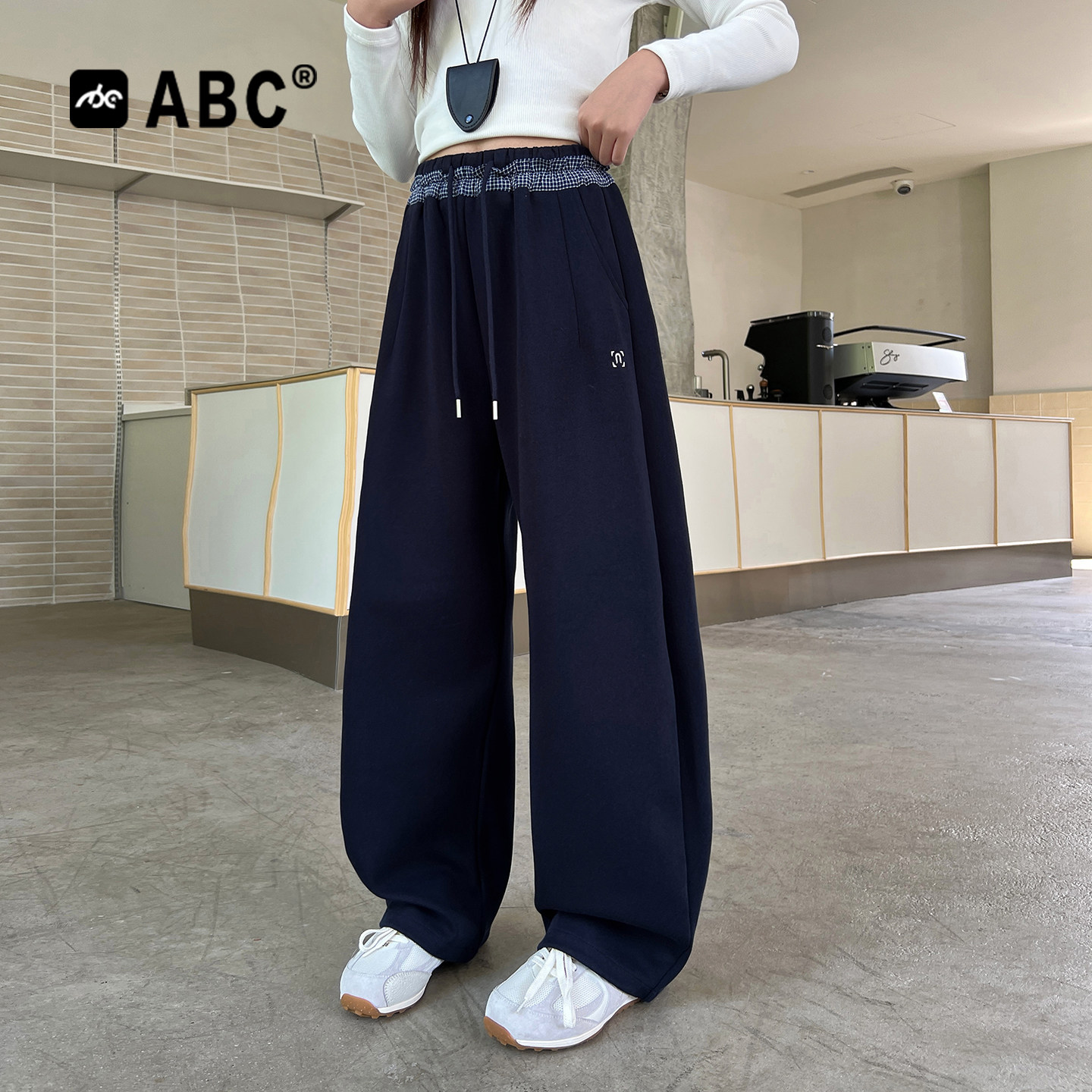 ABC女童2026新款韩系弯刀裤图片