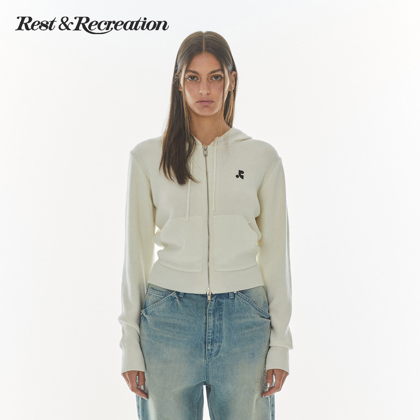 RestandRecreation连帽针织开衫