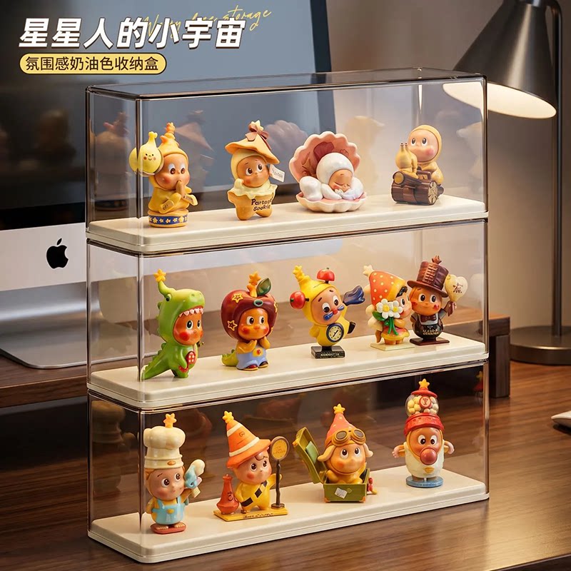 盲盒展示架收纳适用泡泡玛特