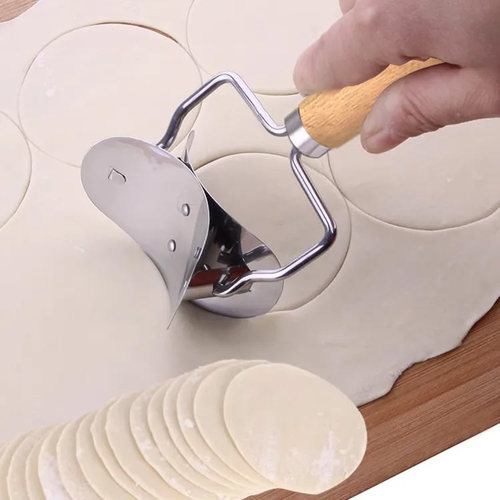 不锈钢压饺子皮模具水饺压皮器