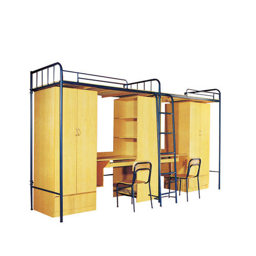 定制学生公寓床 上床下桌系列床 公寓组合床学校宿舍公寓床