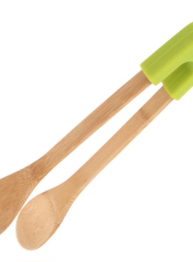 竹夹子厨房油炸食品夹大号加长烙饼加厚竹制木头商用防烫煎饼工具