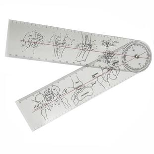 骨科尺关节角度测身体工具尺心电图心率计算尺医学