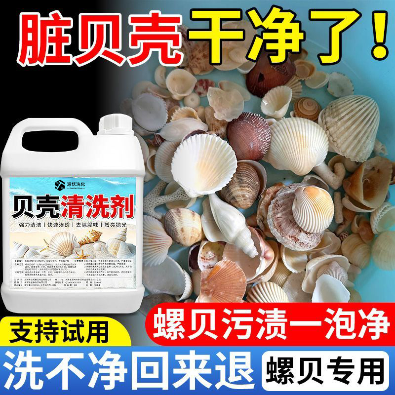 贝壳清洗剂海螺扇贝保养上光剂
