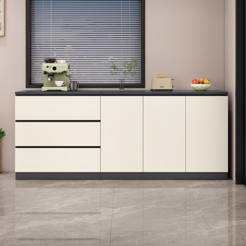 蜂窝铝餐边柜靠墙一体简约家用大容量储物柜橱柜一体可定制收纳柜,住宅家具,餐边柜,淘宝优惠券,粉丝福利购,淘宝优惠卷