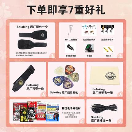 Soloking 索罗肯 MS 1 Basic MS 1 Super系列 初学入门进阶电吉他