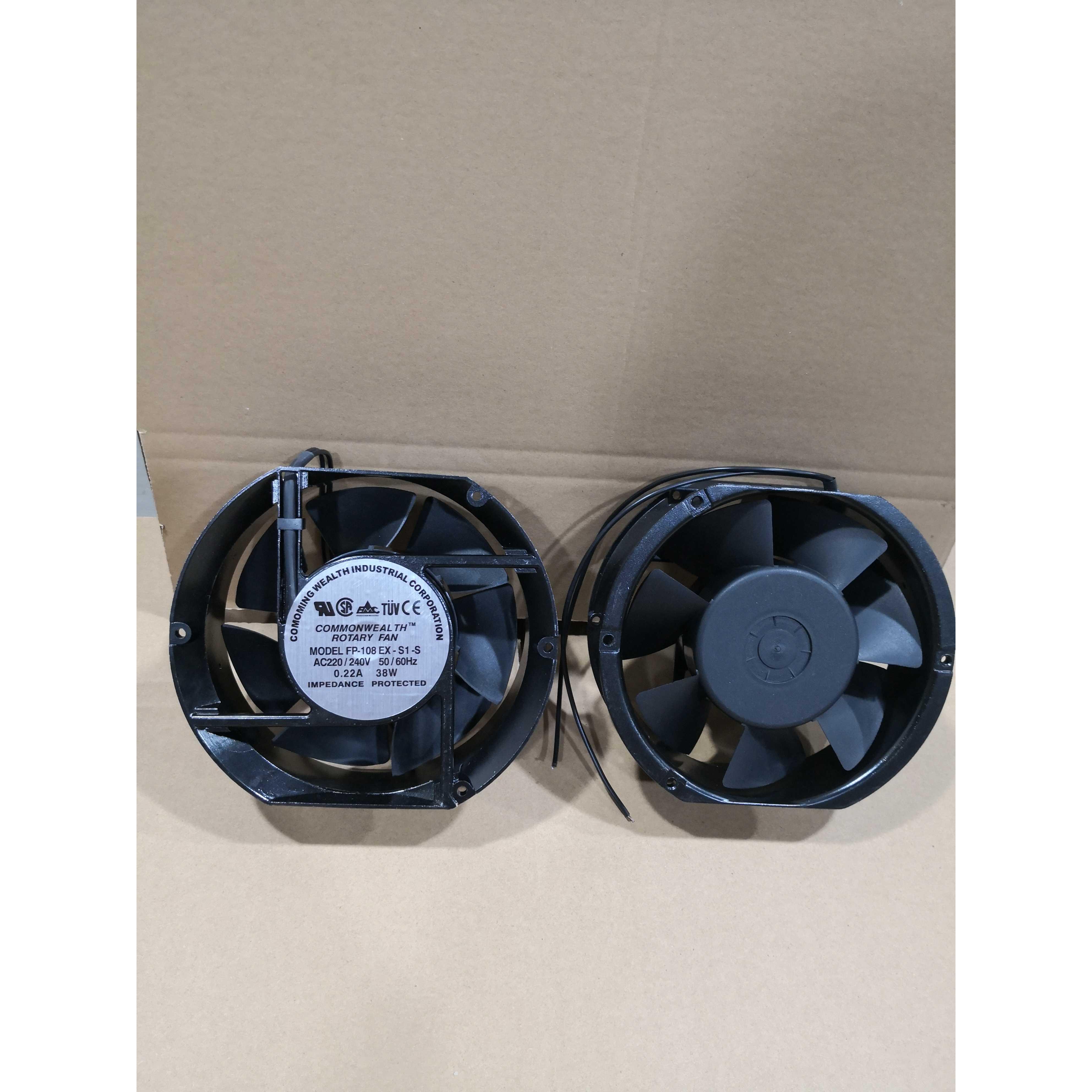 商用电磁灶电磁炉线盘散热七叶风机220V380V散热风机电机风扇配件