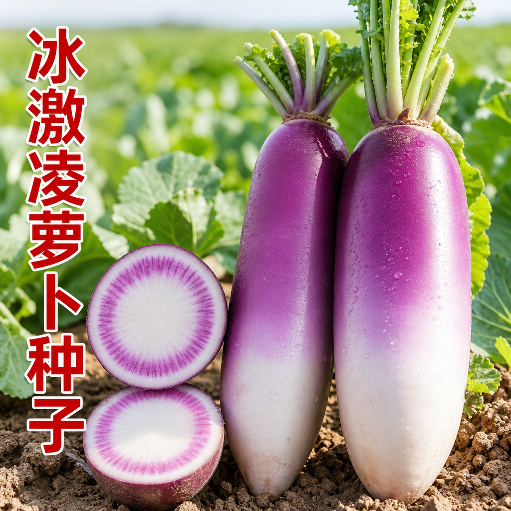 超甜可生吃冰淇淋萝卜种子