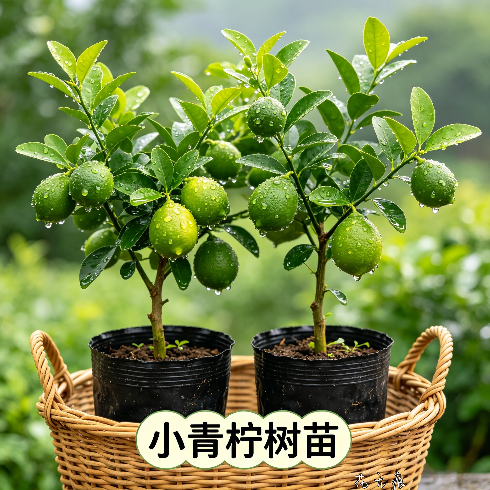海南小青柠树苗带果香水柠檬树南方北方室内客厅金桔盆栽果树果苗