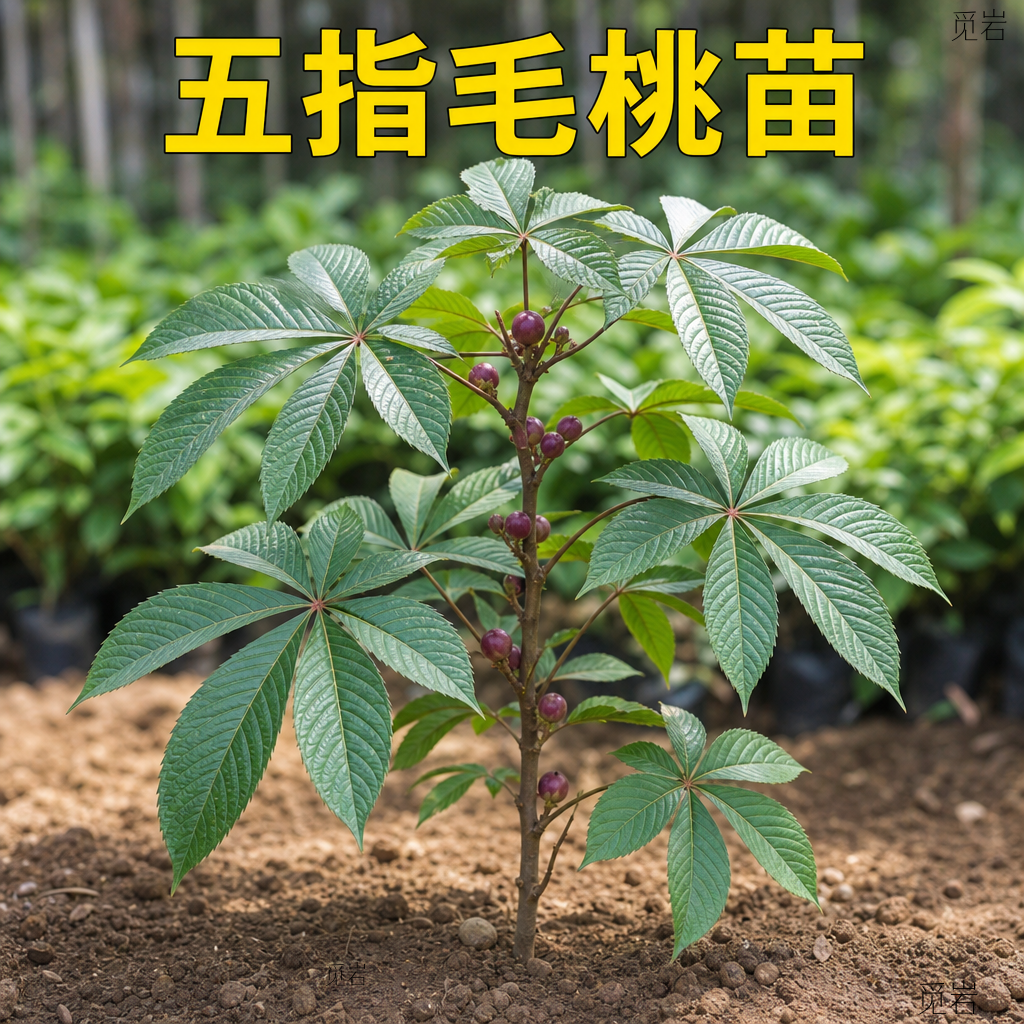 五指毛桃苗中药材五指毛桃树苗果树苗南方种植带土杯包邮二年丰收