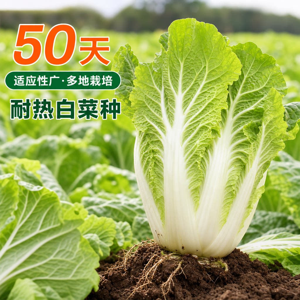 夏阳白菜种子耐高温50天早熟