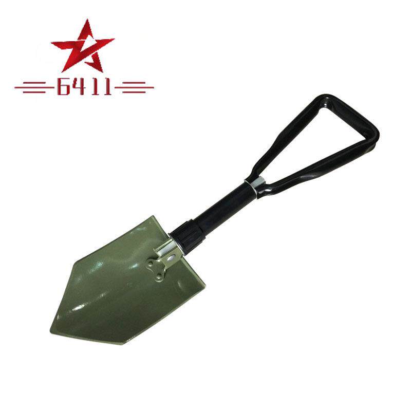 6411工兵铲Q002型伞兵锹折叠锹工兵铲户外探险收藏旅游装备