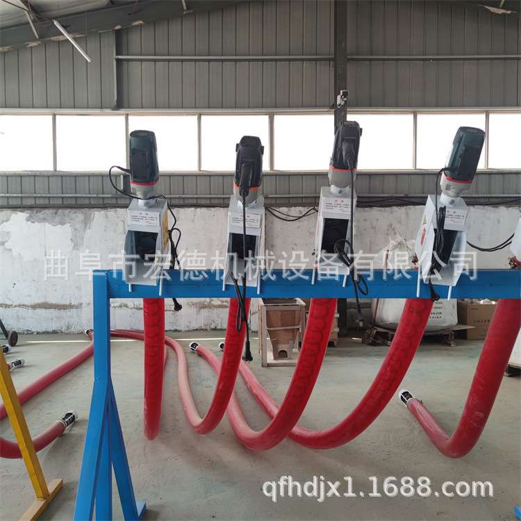 牛筋软管吸粮机 4寸软管车载式抽苞谷机 沙场用蛟龙式吸料机