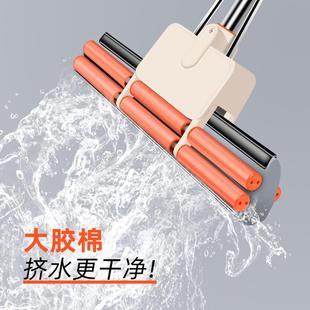 海绵拖把特大大号吸水胶棉拖大宽大加非60cm50cm45cm家用一拖托净