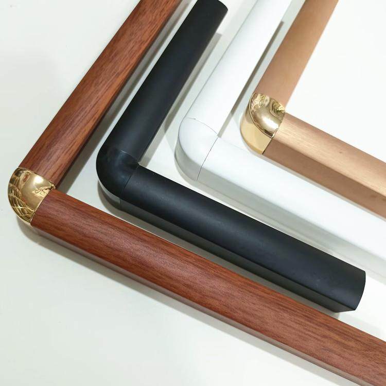 新款41塑钢线条穿衣镜相框线条浴室镜框料国画字画装裱料168米