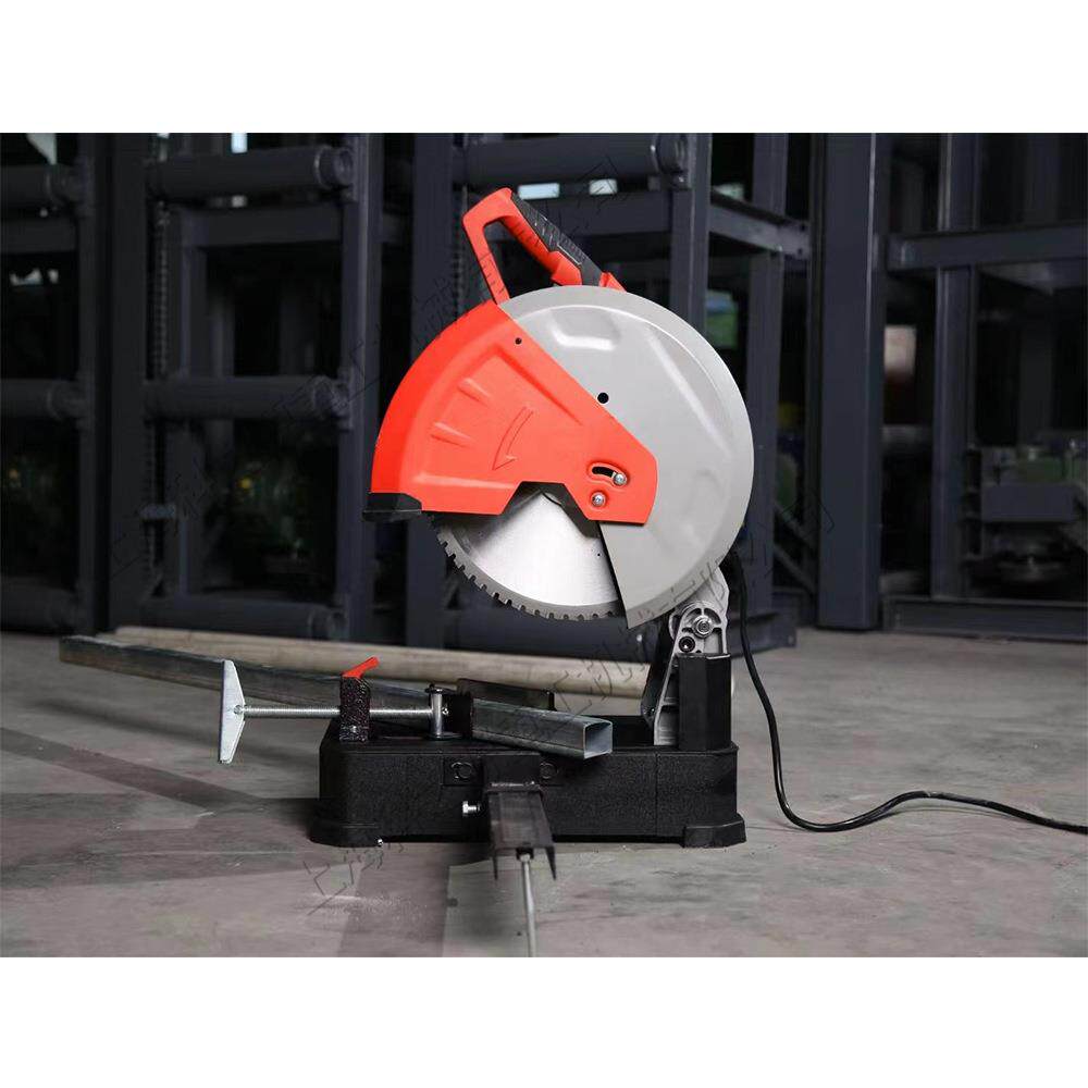 带底座钢筋冷切据手持款建筑工地圆锯机角钢槽钢圆锯片切割机