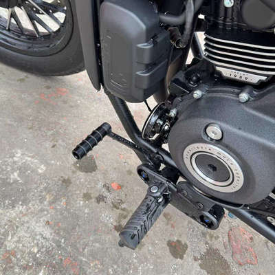 适用春风450CLC 250CL-C改装刹车加大踏板脚踏板加大边撑挂档杆