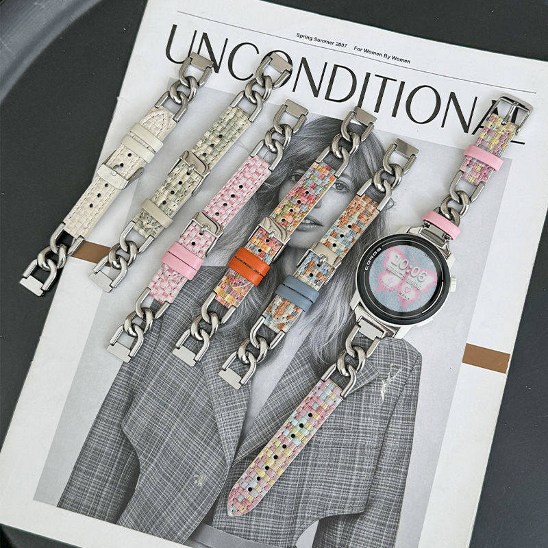 适用高驰corospace3表带单排金属PVC皮质PACE2链式APEX2/2Pro腕带