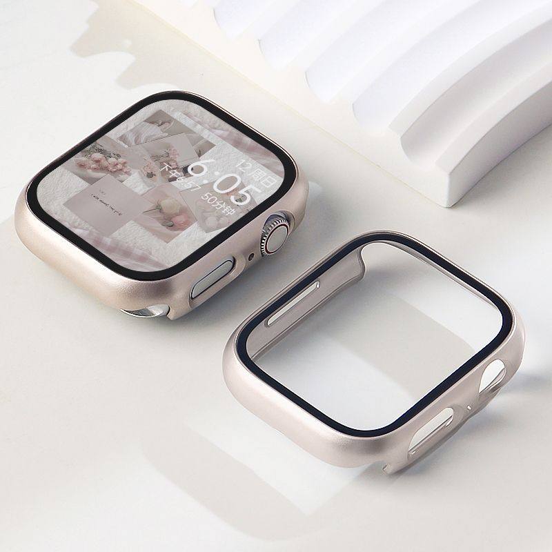 适用applewatch9保护壳s9表壳s8苹果se手表iwatch8套Ultra钢化膜7,手表,配件,淘宝优惠券,粉丝福利购,淘宝优惠卷