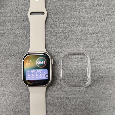 华强北s10max曲面屏手表保护壳透明壳硬壳配壳49㎜通用数码