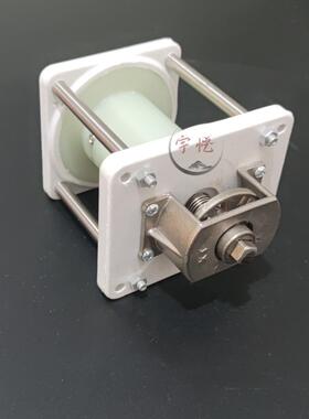 户外不锈钢旗杆内置手摇升旗装置升降绕绳绕线卷绳器搅盘配件