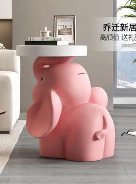 大型存钱罐祇进不出客厅沙发边几摆件家用装饰品大容量落地存钱筒