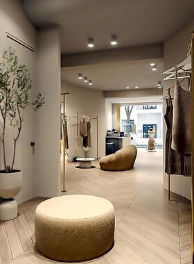 彷真绿色植物大型橄榄树盆栽室内商场门店展厅假植物装饰景观落地