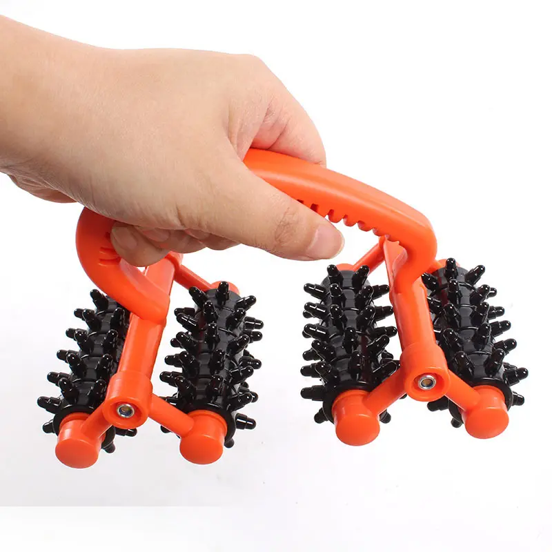 保健月球车按摩器 按摩车 太空车塑料按摩器滚轮式按摩器 大号