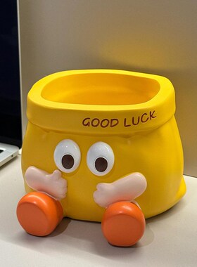 入户钥匙b收纳玄关摆件进门可爱卡通客厅桌面装饰家居乔迁新居礼